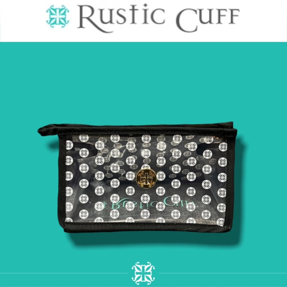 Rustic Cuff RC Clear Travel Case: White/Small